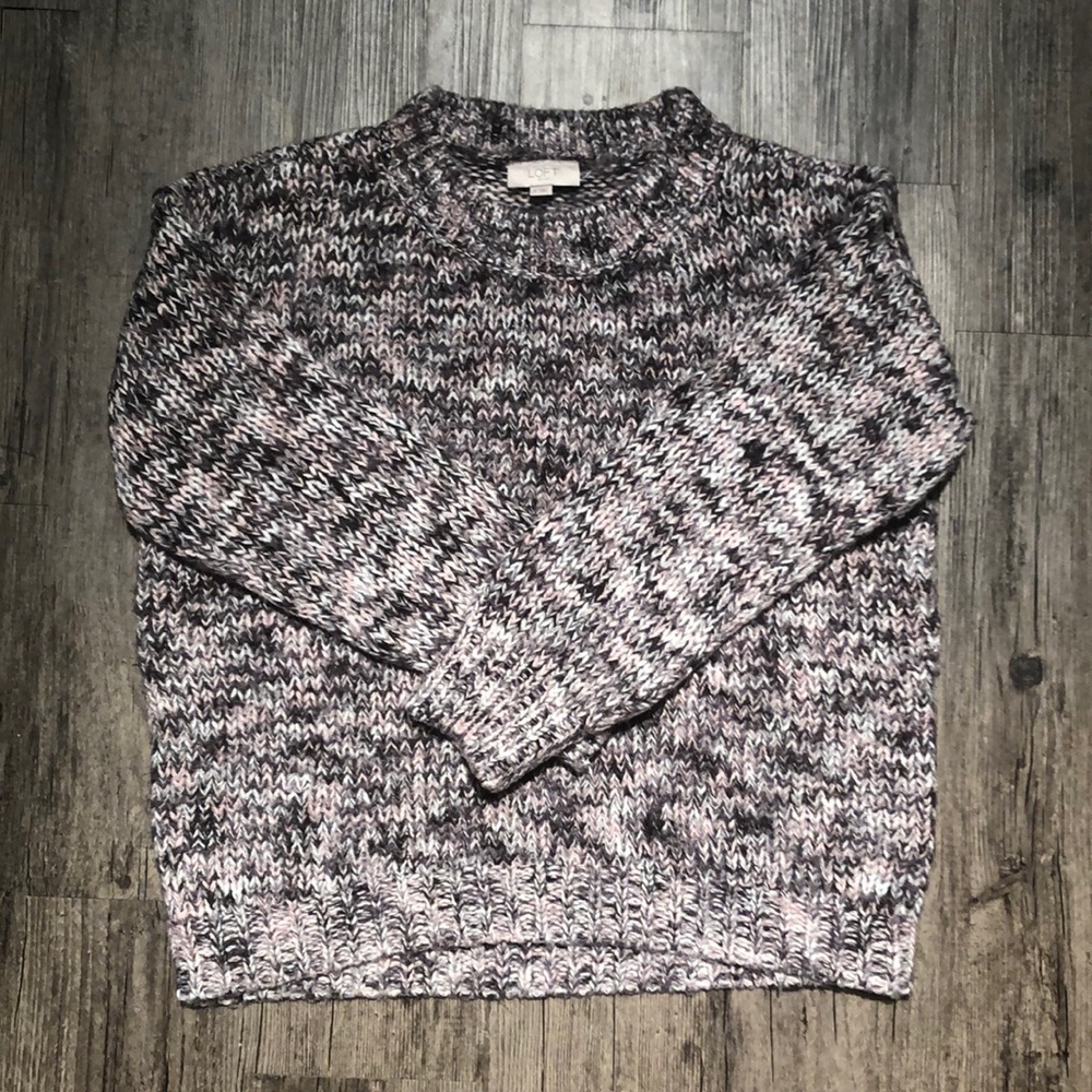 LOFT big comfy sweater! Only worn once.